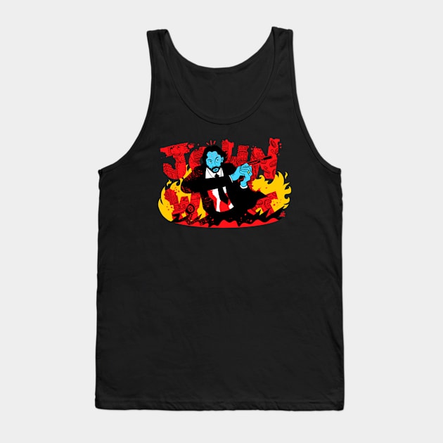 Mr. Wick Tank Top by geolaw